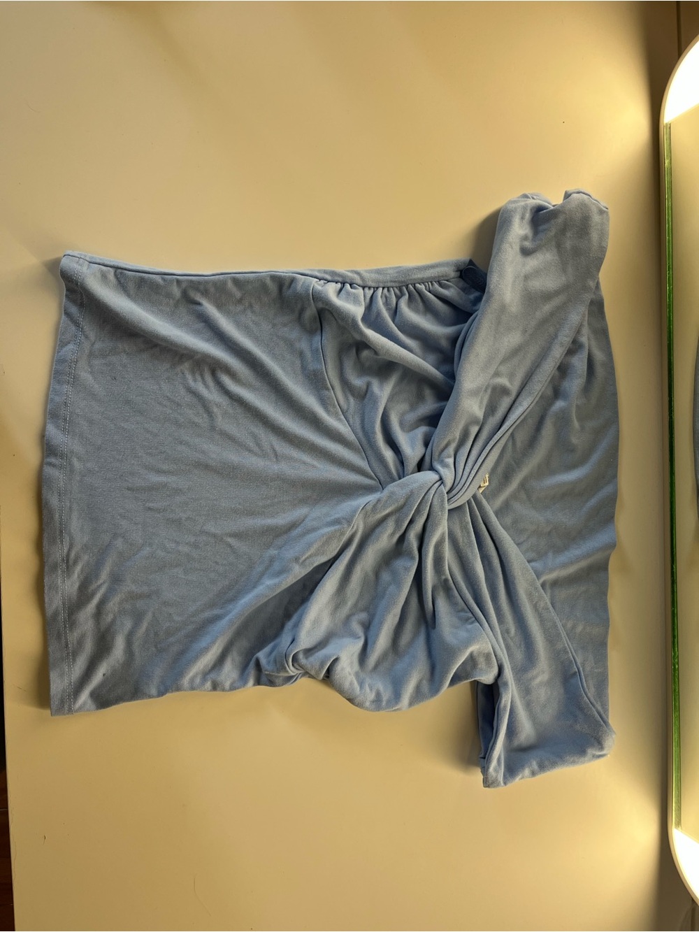 Garage Light Blue Twist-Front Camisole